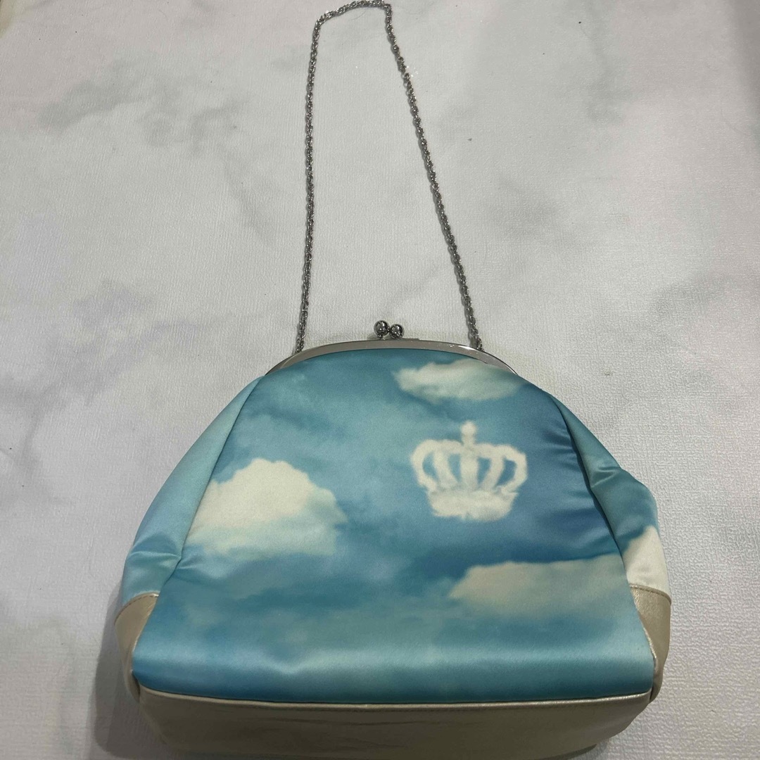 JaneMarple(ジェーンマープル)のjane marple 美品　Holy Air 雲　空　王冠　がま口バッグ　 レディースのバッグ(ショルダーバッグ)の商品写真