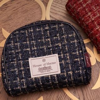 HH Holiday Tweed Pouch S