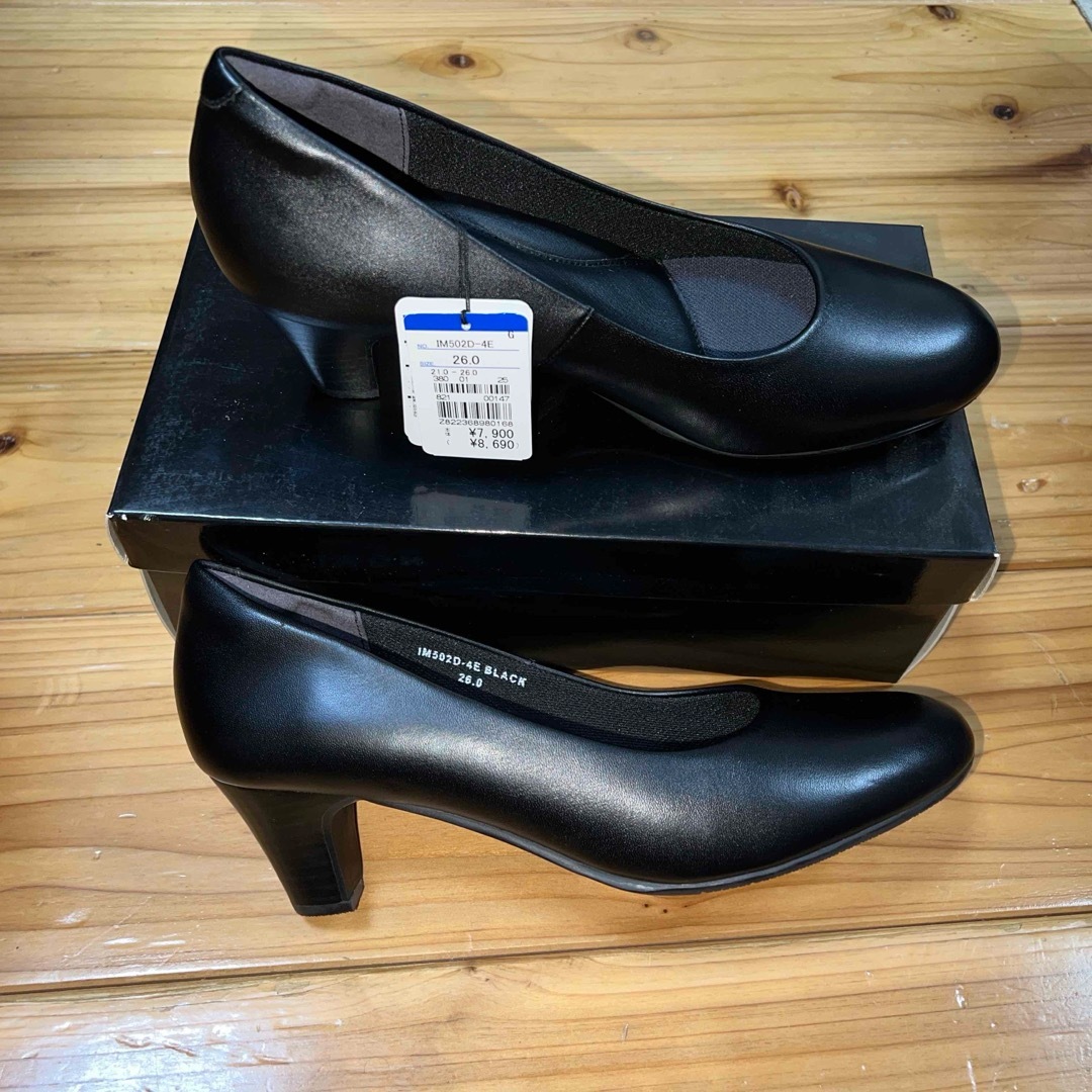 (新品)レディースパンプス　26.0cm レディースの靴/シューズ(ハイヒール/パンプス)の商品写真