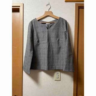 プラステ(PLST)の★りんニャ様専用★PLST あったかグレンチェックトップス(シャツ/ブラウス(長袖/七分))