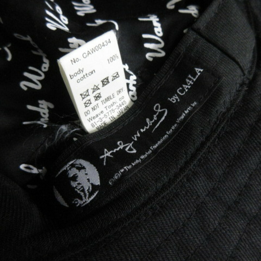 CA4LA - CA4LA アンディーウォーホル バケットハット ロゴ刺繍 日本製