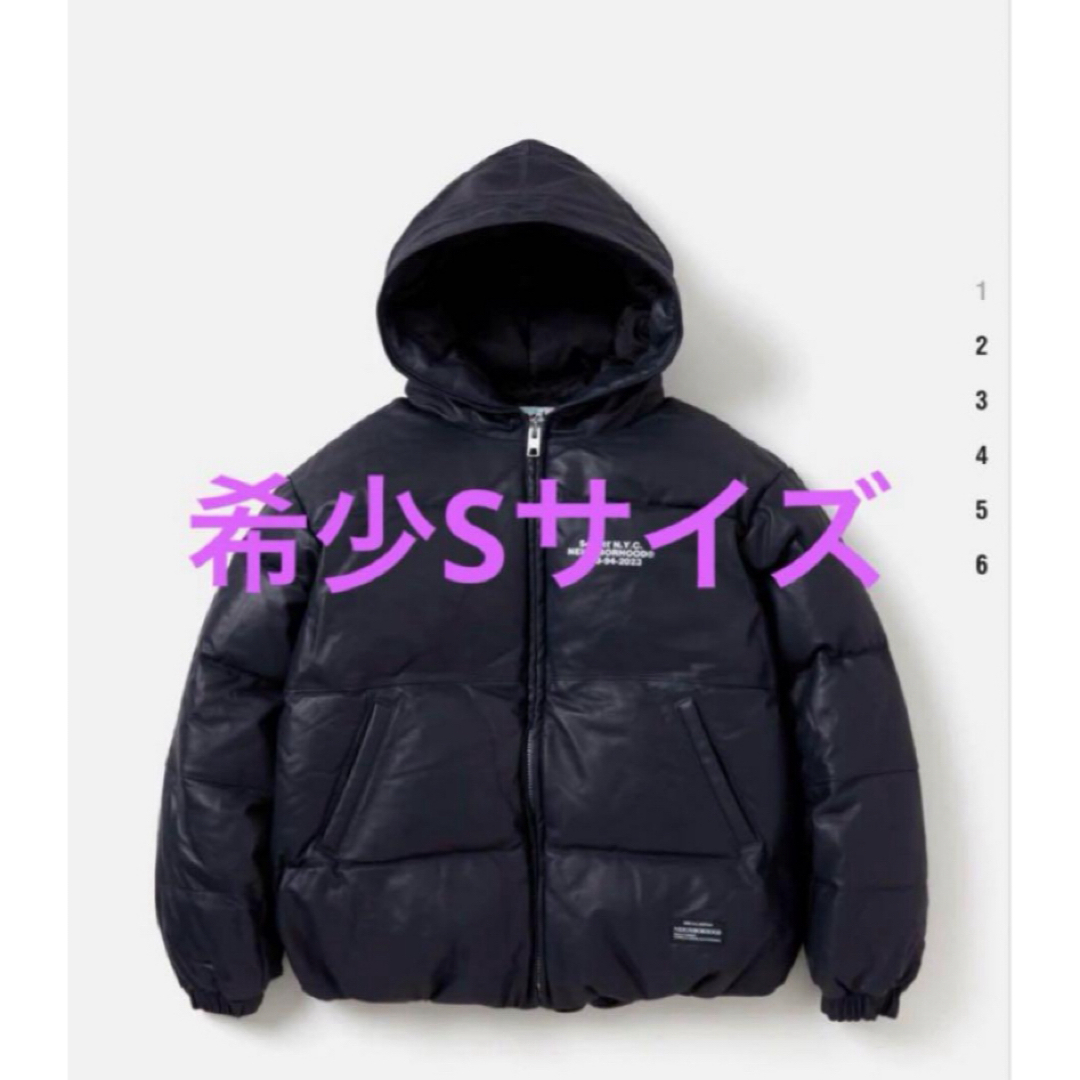 NEIGHBORHOOD(ネイバーフッド)のNEIGHBORHOOD X Schott . フード付きレーザージャケット メンズのジャケット/アウター(ダウンジャケット)の商品写真