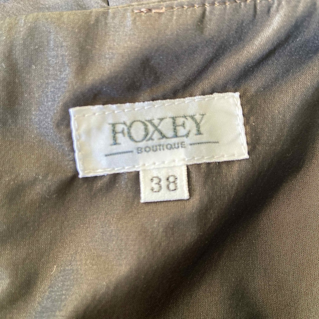 FOXEY BOUTIQUE(フォクシーブティック)のフォクシーブティック FOXEY BOUTIQUE スカート38 ブラウン レディースのスカート(ひざ丈スカート)の商品写真