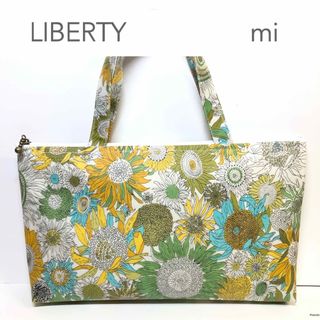 リバティ(LIBERTY.)のリバティ　ラミネート　ミニバック　トートバック(トートバッグ)