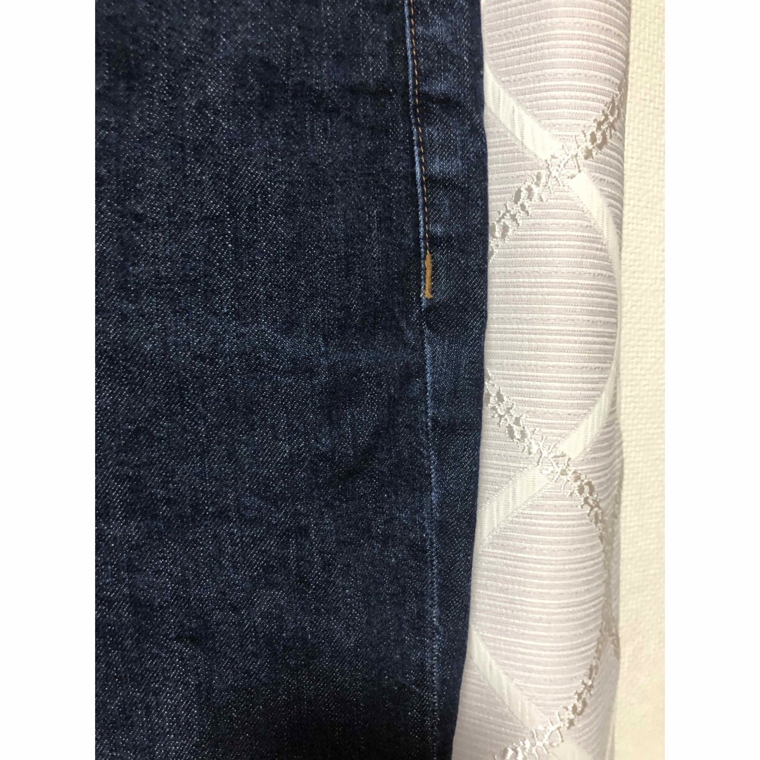 GU(ジーユー)のハイウエストストレートジーンズ GU デニム ジーンズ Sサイズ レディースのパンツ(デニム/ジーンズ)の商品写真