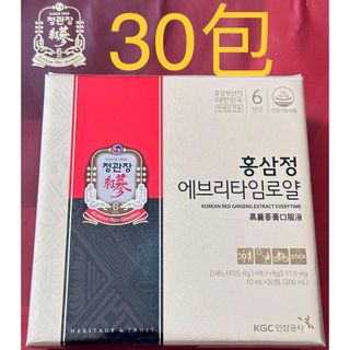 正官庄 6年根高麗人参紅参精 エブリタイム ロイヤル 30包(その他)