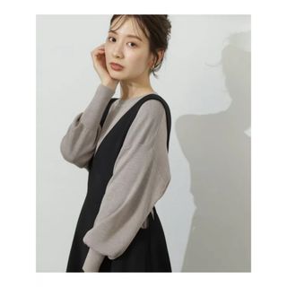 エヌナチュラルビューティーベーシック(N.Natural beauty basic)の新品 ナチュラルビューティーウールベーシッククルーネックニット(ニット/セーター)