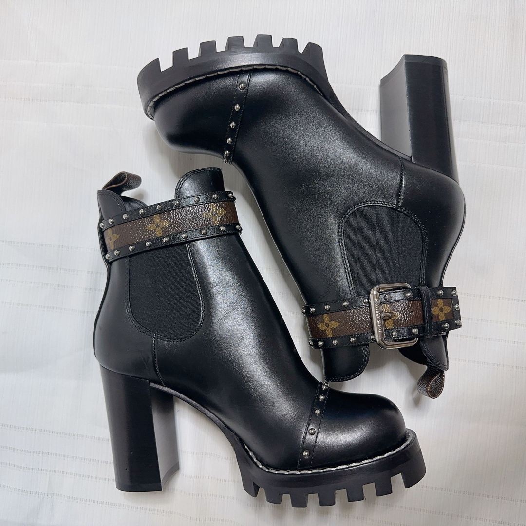 LOUIS VUITTON - LOUIS VUITTON ルイヴィトン ショートブーツ LOUIS VUITTON - LOUIS VUITTON ルイヴィトン ショートブーツ