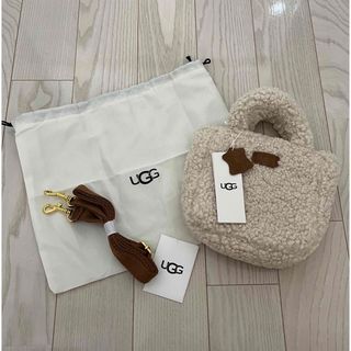 アグ(UGG)の売れなきゃ削除！新品UGG(アグ)マリベル/ミニバックシェルパ/ショルダー(ショルダーバッグ)