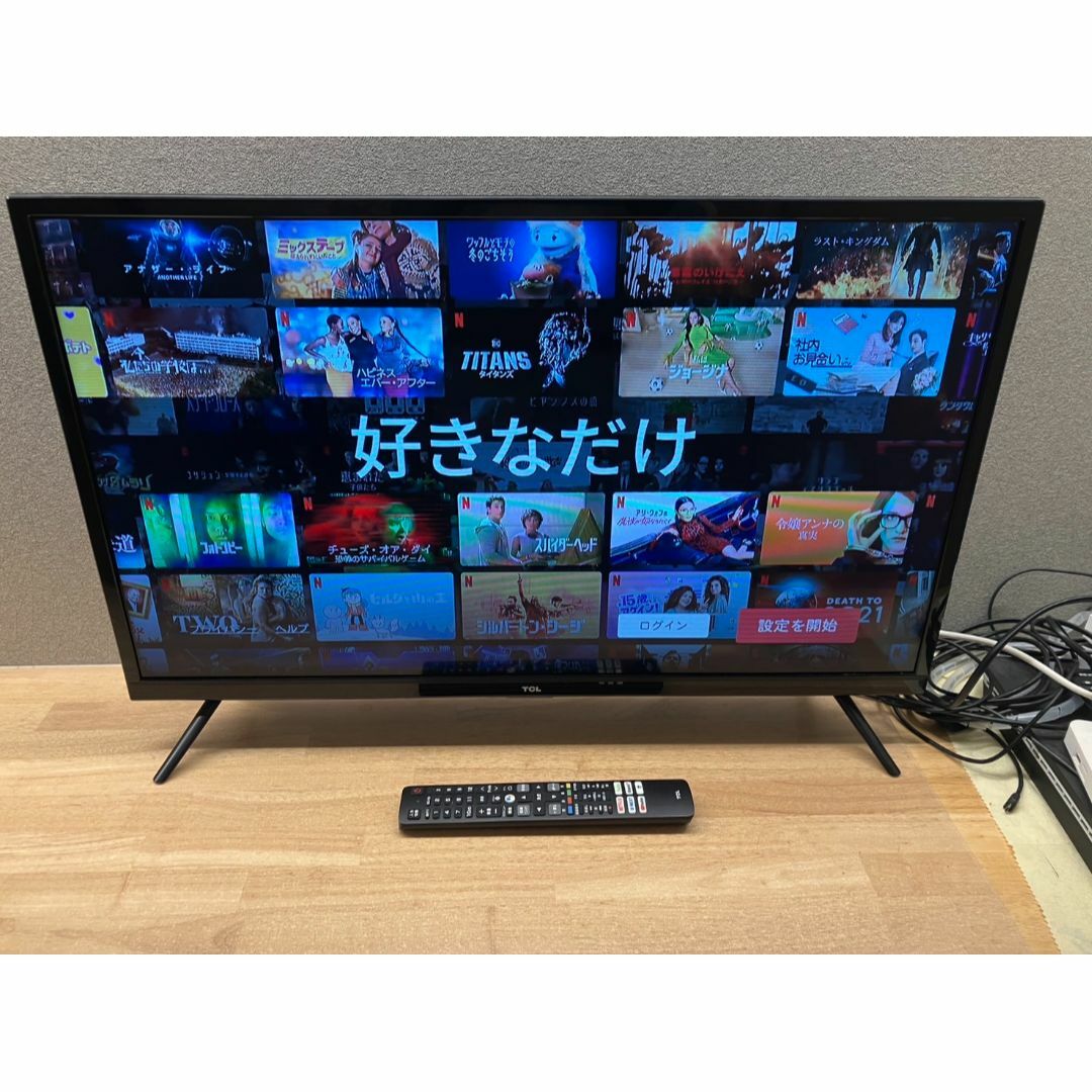 TCL(ティーシーエル)の2020年製超美品！TCL 32S515 スマートテレビ　32型　映り綺麗 スマホ/家電/カメラのテレビ/映像機器(テレビ)の商品写真