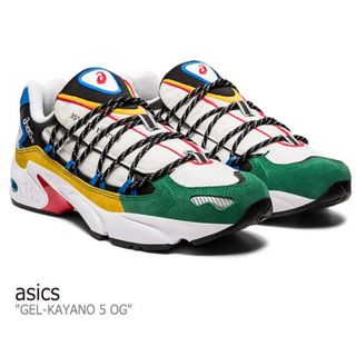 アシックス(asics)の値下げASICS GEL-KAYANO 5 OG WHITE/MULTI(スニーカー)