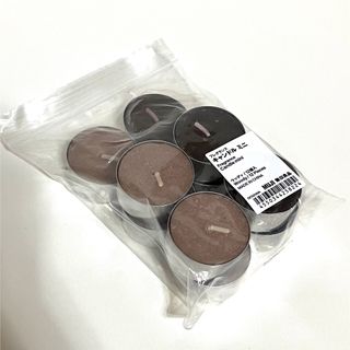 ムジルシリョウヒン(MUJI (無印良品))の【無印】 アロマキャンドル ミニ【10個】ウッディ(アロマ/キャンドル)