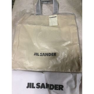 ジルサンダー(Jil Sander)のジルサンダーJILSANDERキャンバストート♡新品未使用(トートバッグ)