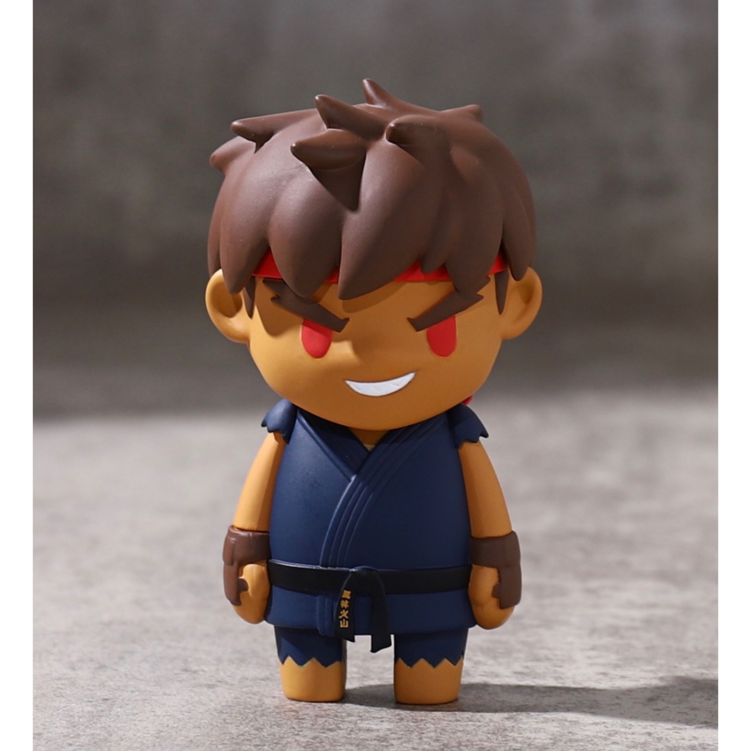 ゲームキャラクター未開封完売BAITストリートファイターKOKIES殺意の波動リュウEVILRYU