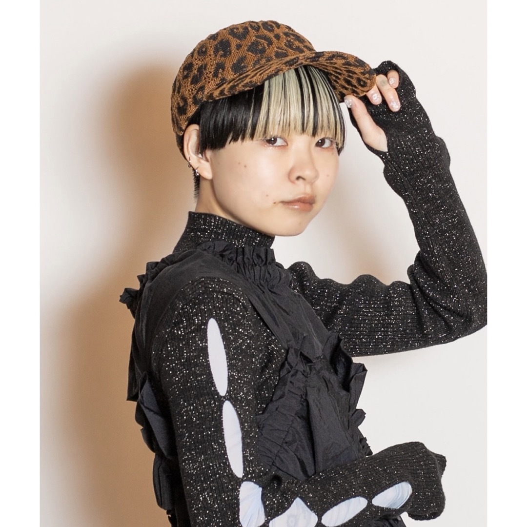 CA4LA(カシラ)のCA4LA CF RITUEL CAP 2 ヒョウ柄　キャップ レディースの帽子(キャップ)の商品写真