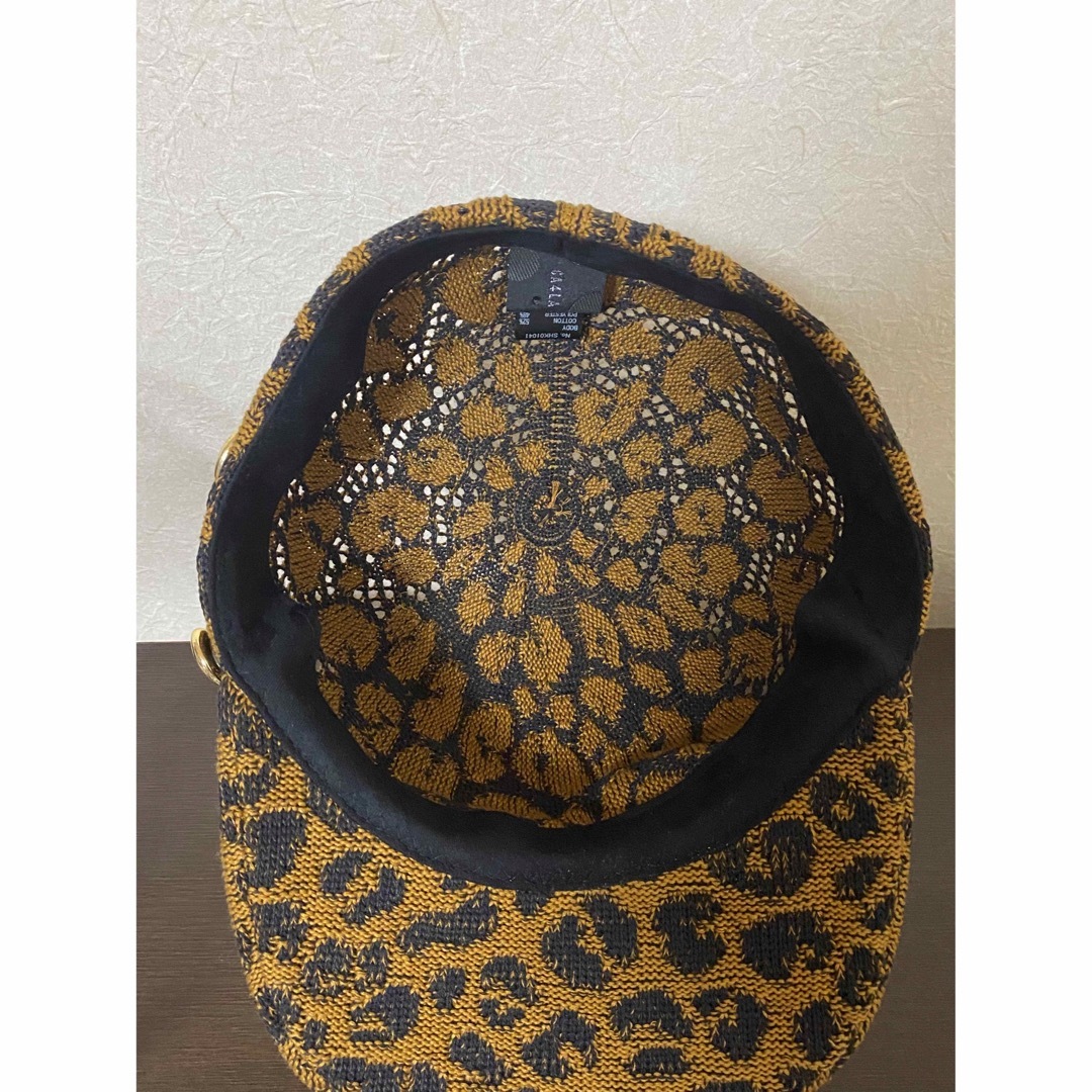 CA4LA(カシラ)のCA4LA CF RITUEL CAP 2 ヒョウ柄　キャップ レディースの帽子(キャップ)の商品写真