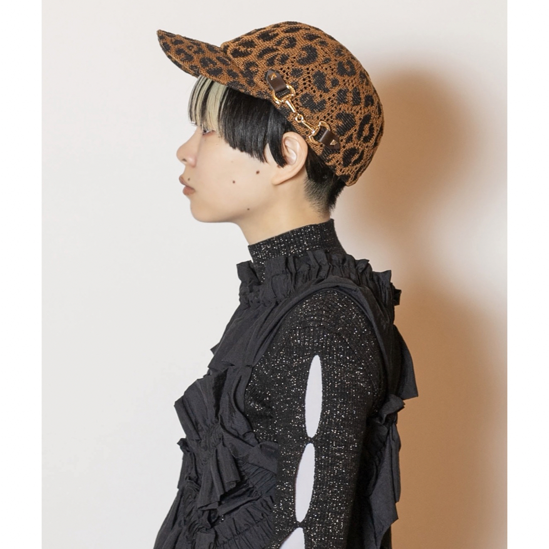 CA4LA(カシラ)のCA4LA CF RITUEL CAP 2 ヒョウ柄　キャップ レディースの帽子(キャップ)の商品写真