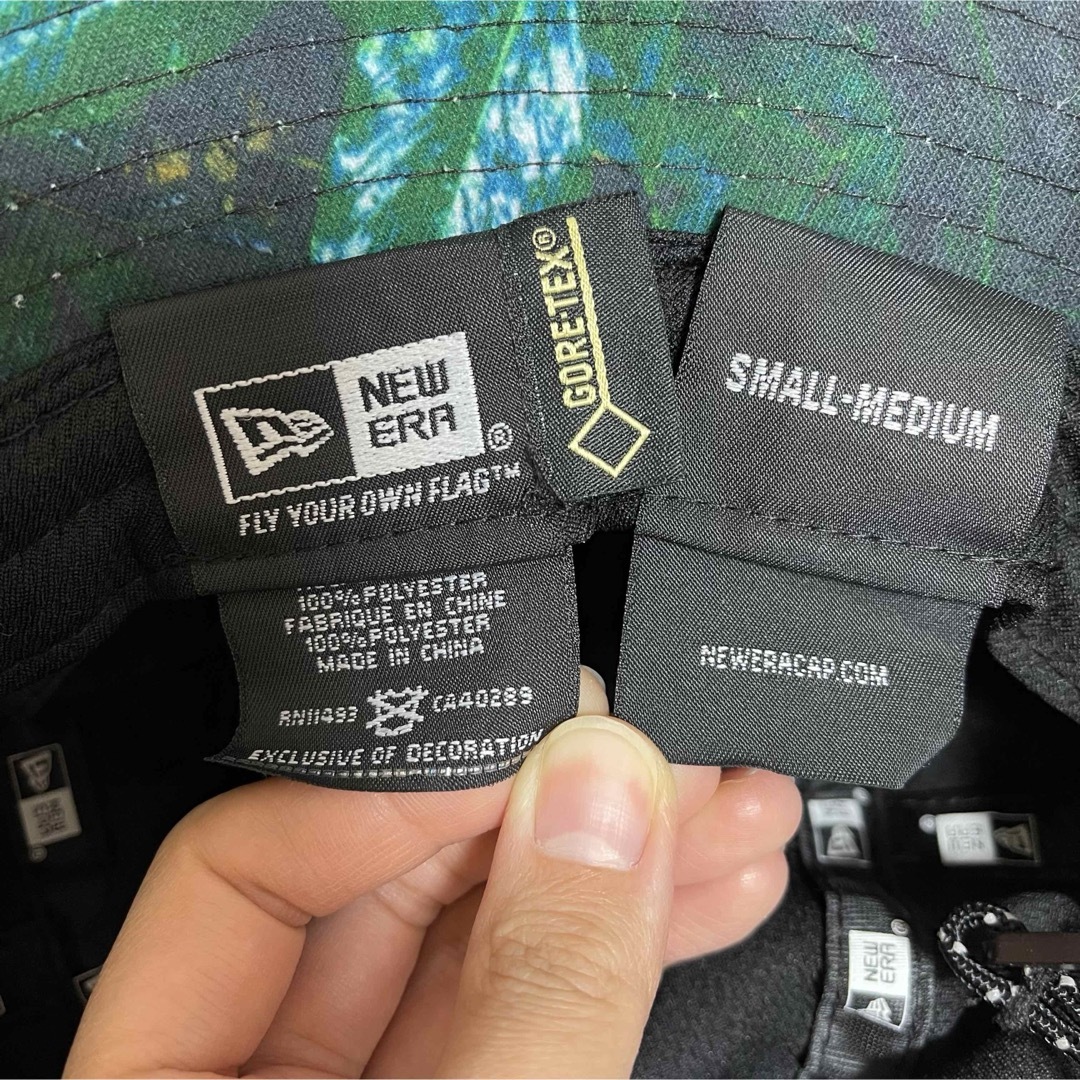 NEW ERA(ニューエラー)のニューエラ　ハット　アウトドア　ジャングル柄　ゴアテックス レディースの帽子(キャップ)の商品写真