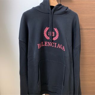 バレンシアガ(Balenciaga)のBalenciaga 18ss BBロゴプルオーバーパーカー (パーカー)