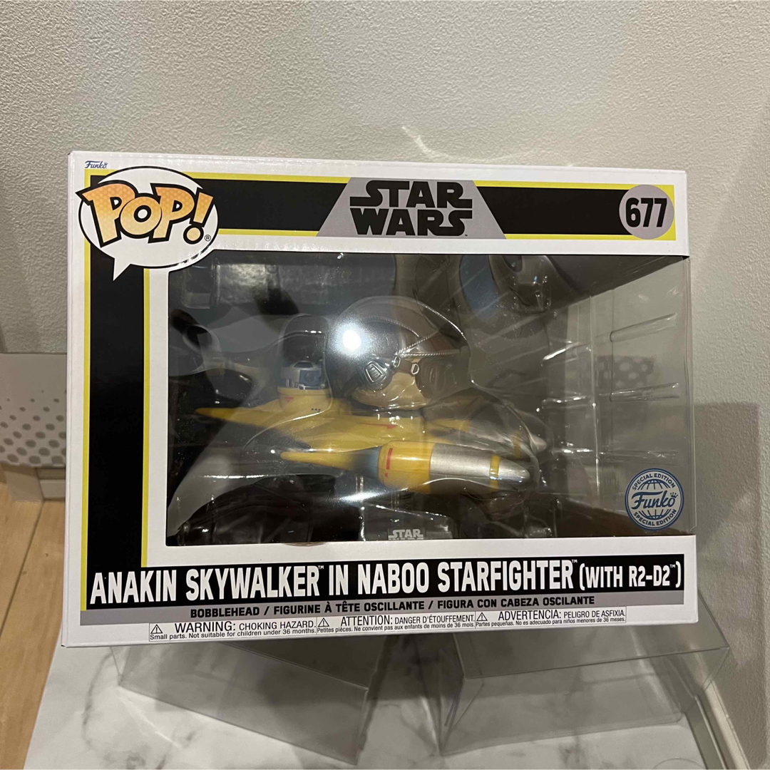 マンダロリアンレアFUNKO POP! SW アナキンwith R2-D2 スターファイター