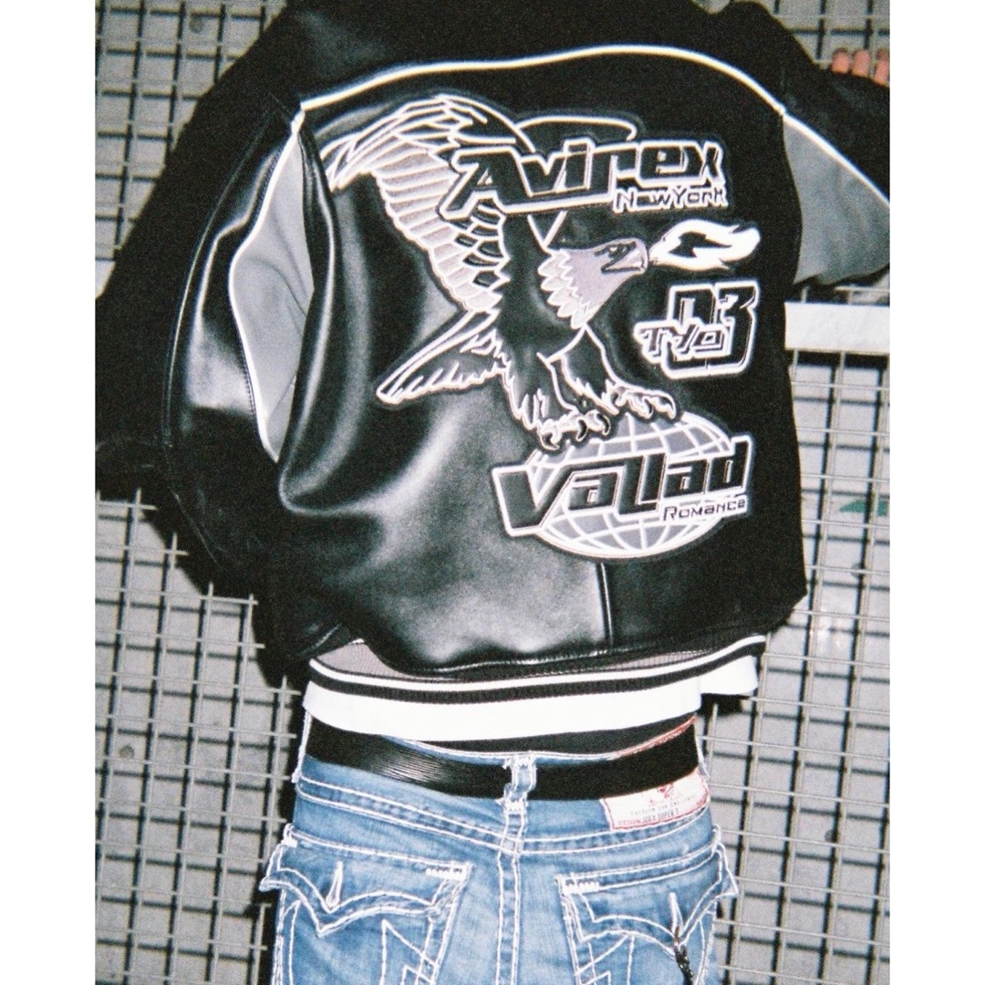 AVIREX(アヴィレックス)の2XL VALLAD STUDIO AVIREX LEATHER JACKET  メンズのジャケット/アウター(レザージャケット)の商品写真