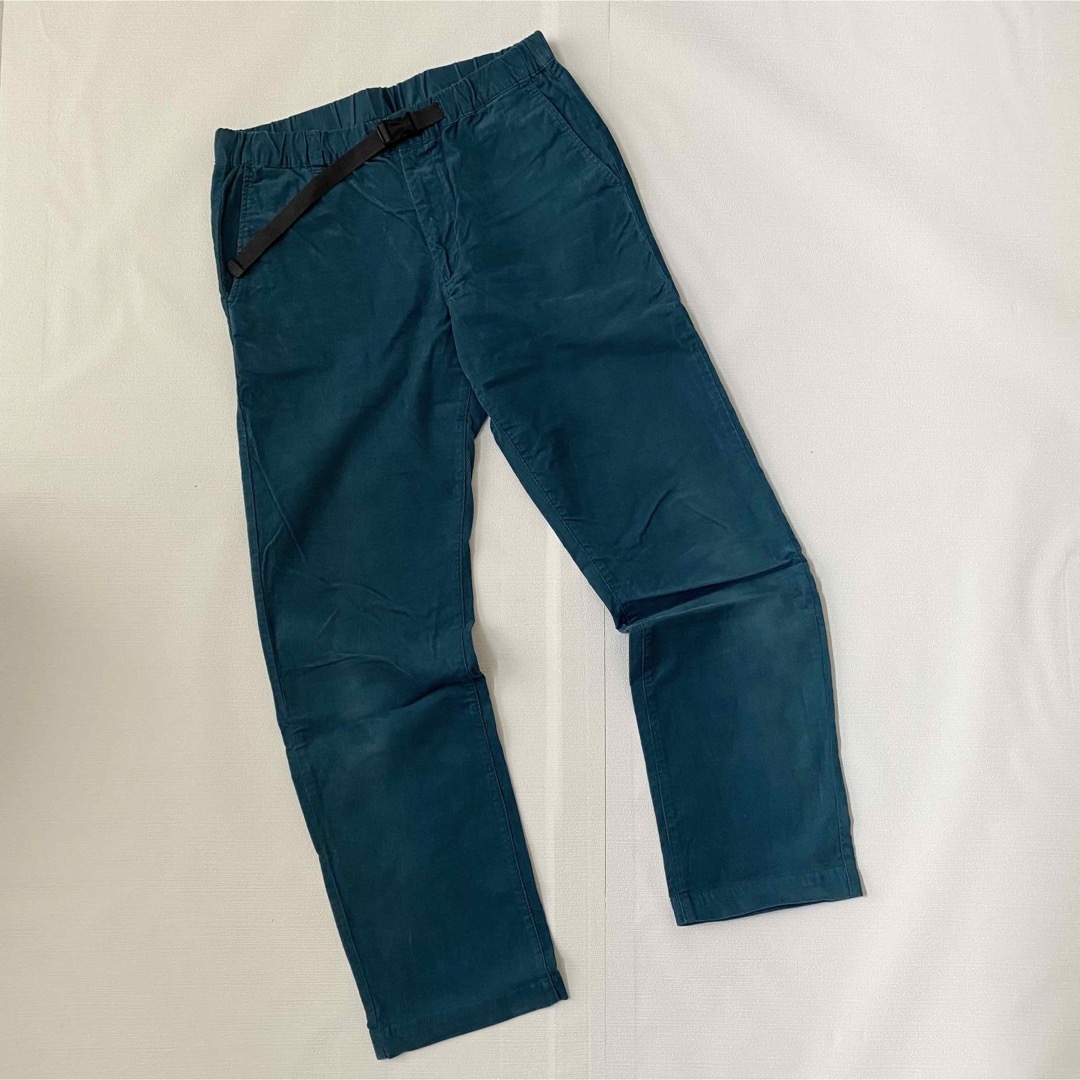 UNIQLO(ユニクロ)のユニクロ コーデュロイ イージーパンツ ブルー系 Mサイズ メンズのパンツ(その他)の商品写真