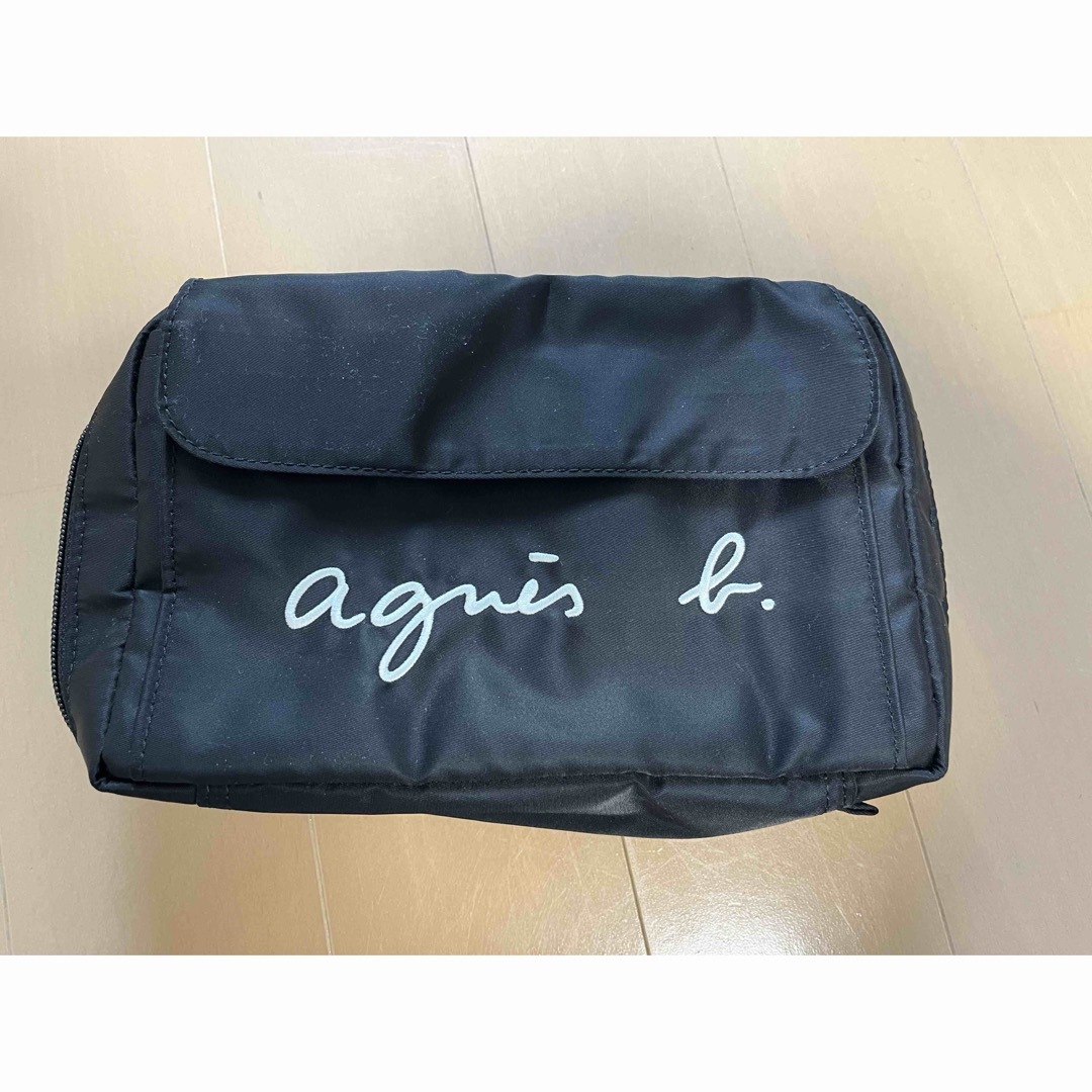 agnes b.(アニエスベー)の【ちゃん様専用】【美品】アニエスベー　おむつポーチ キッズ/ベビー/マタニティのおむつ/トイレ用品(ベビーおむつバッグ)の商品写真