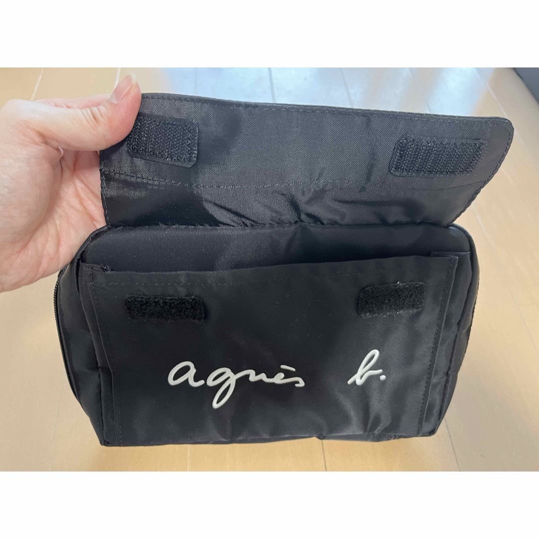 agnes b.(アニエスベー)の【ちゃん様専用】【美品】アニエスベー　おむつポーチ キッズ/ベビー/マタニティのおむつ/トイレ用品(ベビーおむつバッグ)の商品写真