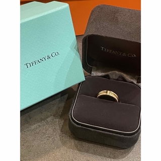 ティファニー(Tiffany & Co.)のティファニーT ナロー パヴェ ダイヤモンド リング 18K ゴールド(リング(指輪))