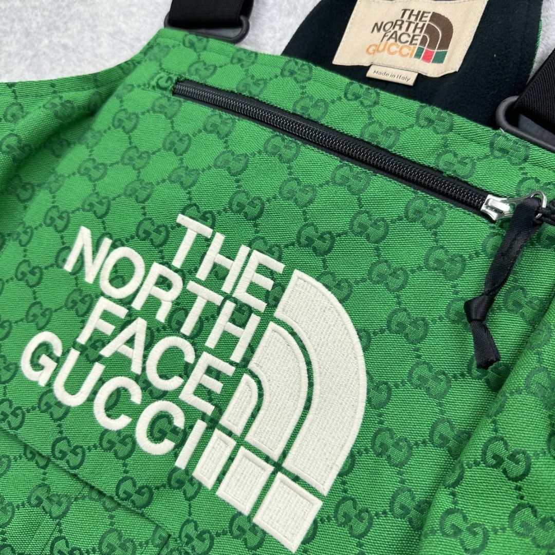 THE NORTH FACE(ザノースフェイス)の新品正規品 ノースフェイス GUCCI Mサイズ オーバーオール メンズのパンツ(サロペット/オーバーオール)の商品写真