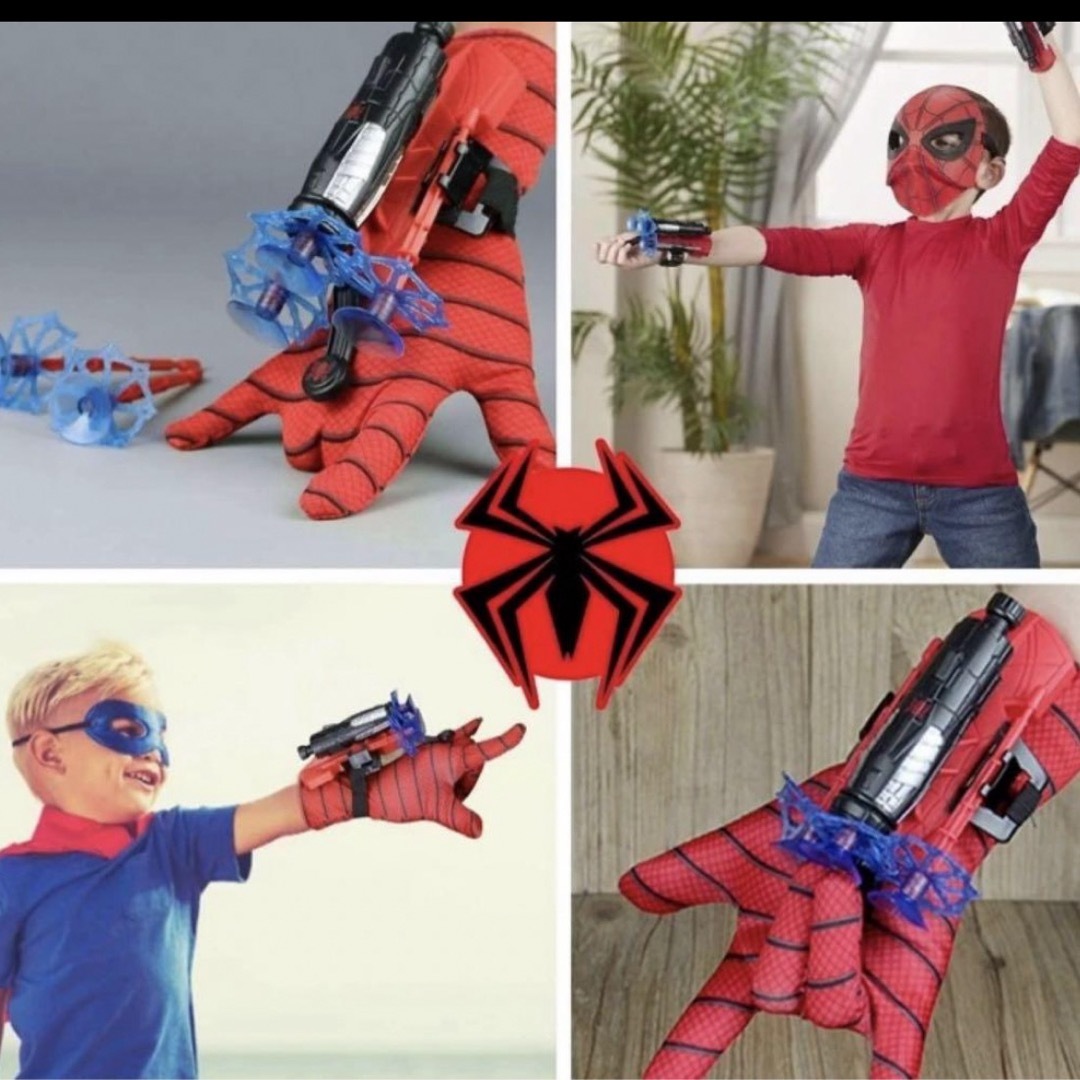 MARVEL(マーベル)のスパイダーマン　ウェブシューター　スパイダーマングッズ　スパイダーマンコスプレ エンタメ/ホビーのフィギュア(アメコミ)の商品写真