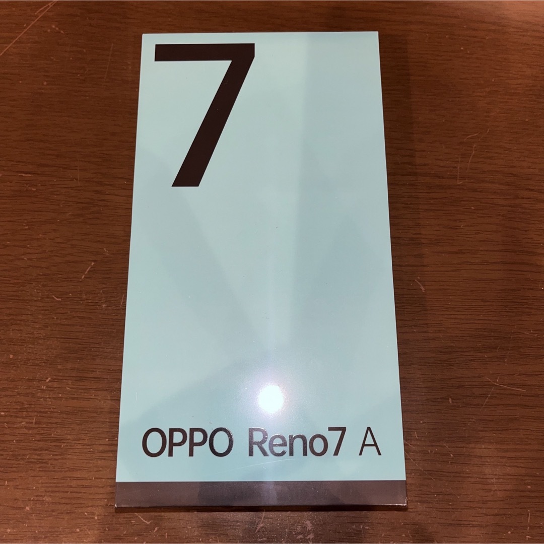 80CPU種類新品 未開封 OPPO Reno7 A SIMフリー ドリームブルー