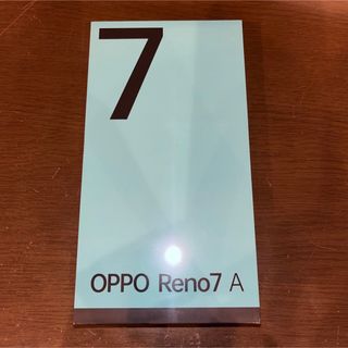 アンドロイド(ANDROID)の新品 未開封 OPPO Reno7 A SIMフリー ドリームブルー (スマートフォン本体)