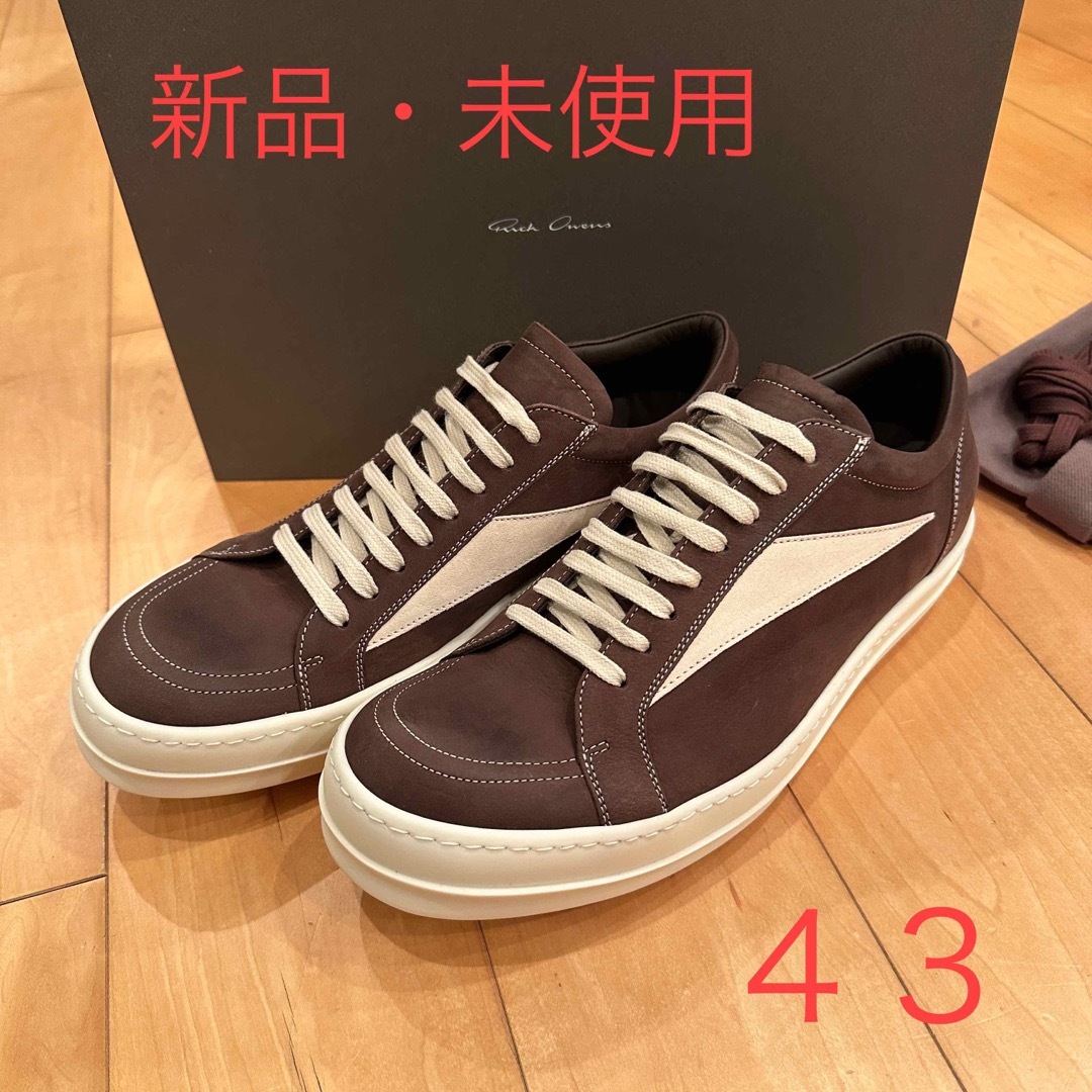 日本総代理店 RICK OWENS Vintage Sneaks Brown | ferndaledowntown.com