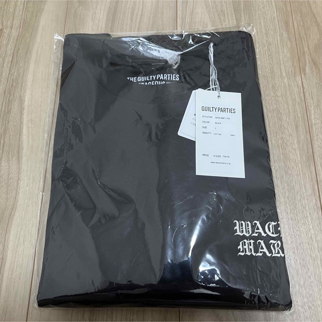 WACKO MARIA - Lサイズ wackomaria tim lehi ロンT 04 黒の通販 WACKO MARIA - Lサイズ wackomaria tim lehi ロンT 04 黒の通販