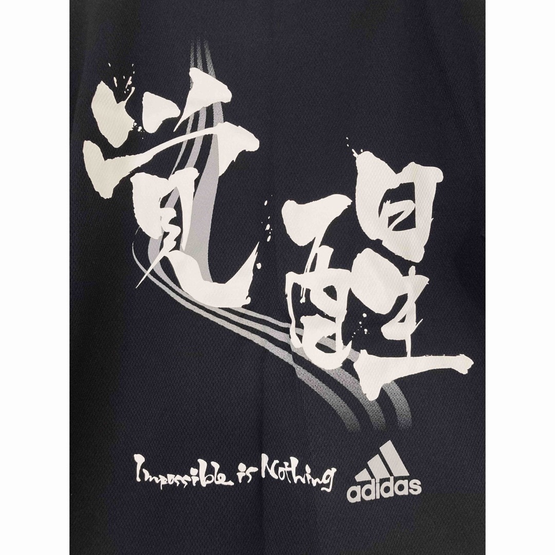 adidas(アディダス)の【adidas】アディダスのランニング半袖Tシャツ｜バックプリントメッセージ スポーツ/アウトドアのランニング(ウェア)の商品写真