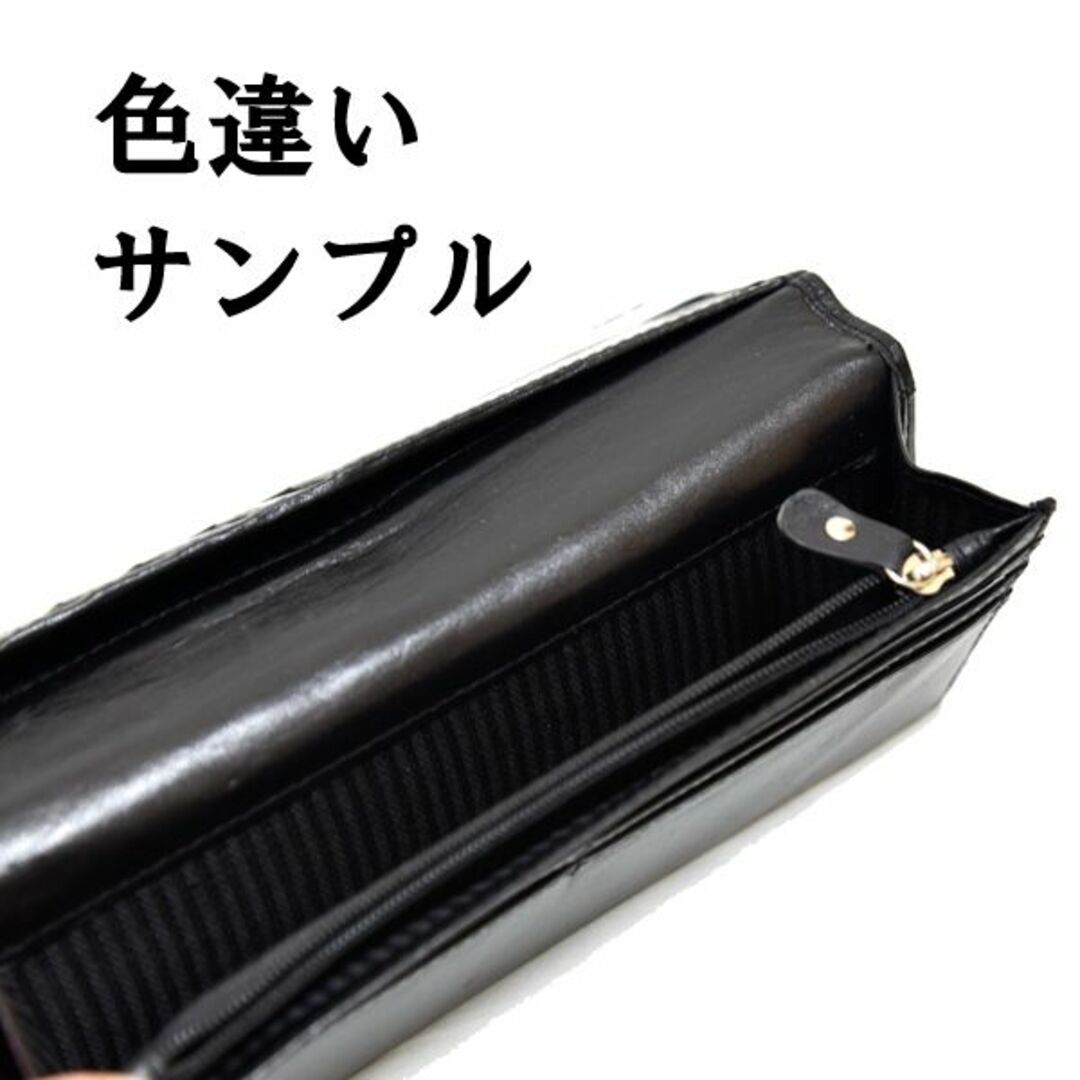 新品 KWS ORIGINAL 本革 フルレザー 長財布 牛革 ブラウン 茶色 メンズのファッション小物(長財布)の商品写真