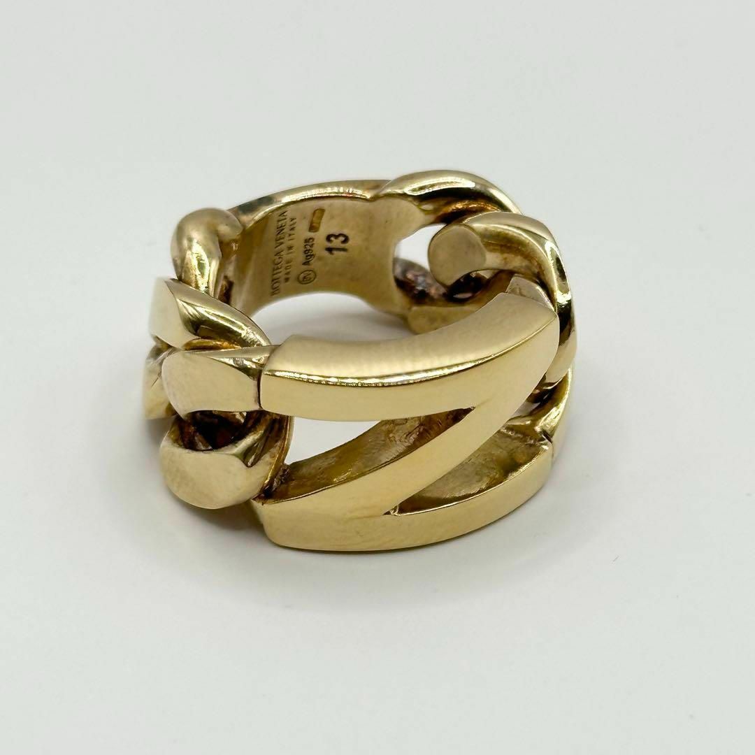 Bottega Veneta(ボッテガヴェネタ)の【新品未使用】BOTTEGA VENETA リング　指輪　ゴールド　N レディースのアクセサリー(リング(指輪))の商品写真