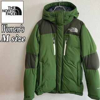 ザノースフェイス(THE NORTH FACE)のノースフェイス ダウンジャケット 海外限定 レディース Mサイズ グリーン(ダウンジャケット)