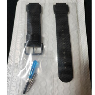 カシオ　G-SHOCK用ベルト DW5600対応　黒(腕時計(デジタル))