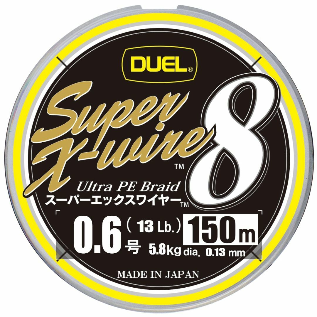 【人気商品】DUEL (デュエル) PEライン 釣り糸 スーパーエックスワイヤー スポーツ/アウトドアのフィッシング(釣り糸/ライン)の商品写真