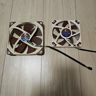 noctua ケースファン　2個セット(PCパーツ)