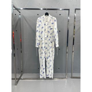 UNUSED - midorikawa19ss 花柄ジャンプスーツ