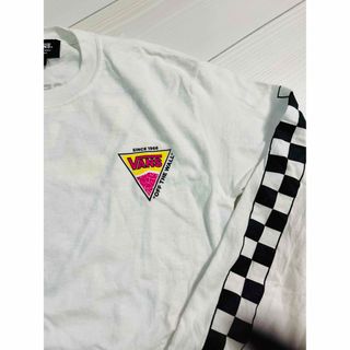 ヴァンズ(VANS)のVANS ロゴロンT 美品 男女兼用S(Tシャツ/カットソー(七分/長袖))