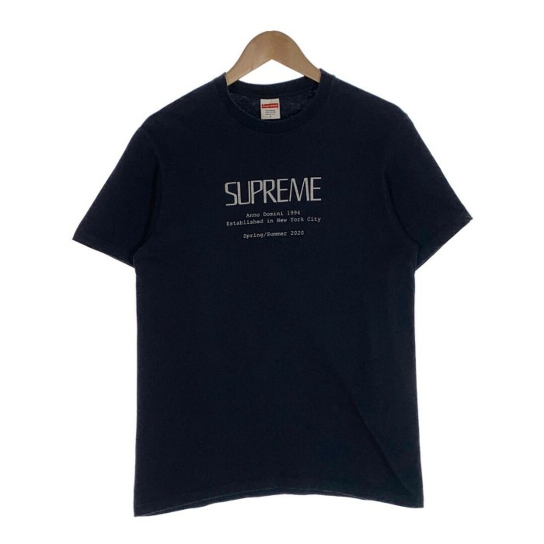 Tシャツ/カットソー(半袖/袖なし)Supreme Anno Domini Tee XL ネイビー ...