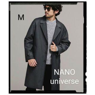 ナノユニバース(nano・universe)のNANO universe【美品】TWウインドブレイクラグランコート(チェスターコート)