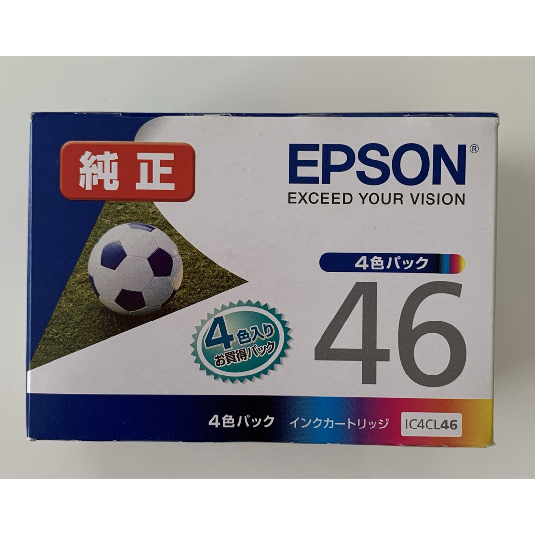 EPSON(エプソン)のエプソン インクカートリッジ IC4CL46(1セット) インテリア/住まい/日用品のオフィス用品(その他)の商品写真