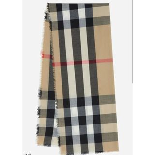 バーバリー(BURBERRY)のバーバリー カシミヤ100%ストール(マフラー/ショール)