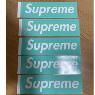 supreme Box logo ティファニー　ステッカー　5枚