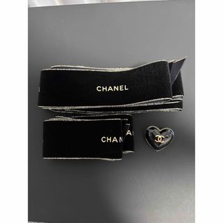 シャネル(CHANEL)のCHANEL ホリデー限定　リボン　ハート(ラッピング/包装)